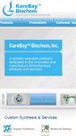 Mobile Screenshot of karebaybio.com